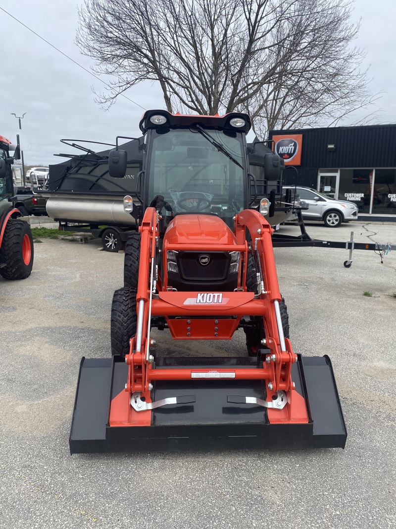Equipment  2024 KIOTI CK2620SEH Cab Compact Tractor Photo